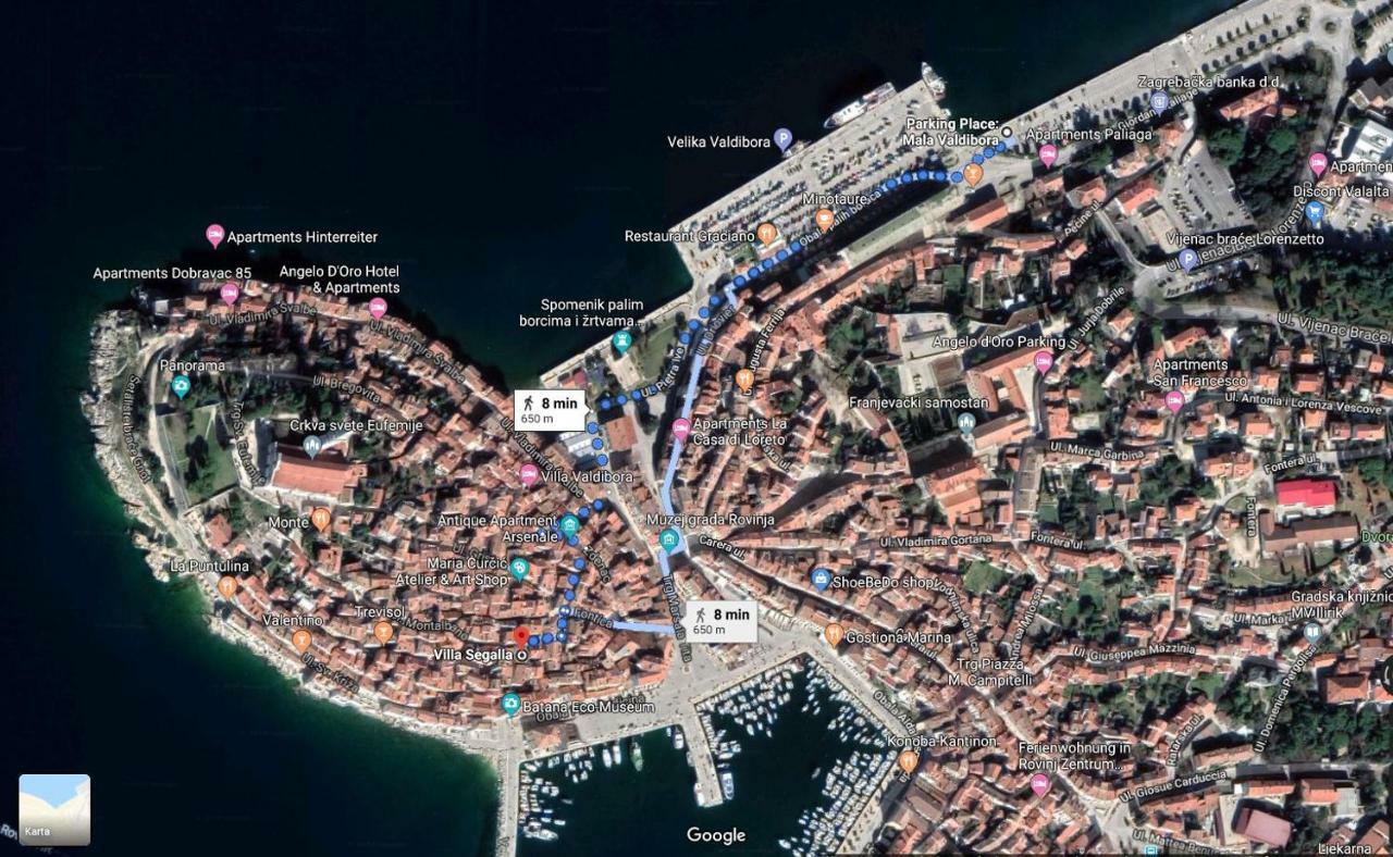Villa Segalla Rovinj Exteriör bild